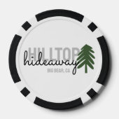 マウンテンパインキャビンレンタル- ポーカーチップ (裏面)