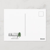 マウンテンパインキャビン休暇レンタル – はがき (裏面)