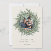 マウンテンパイン |ホリデーフォトカード シーズンカード (正面)