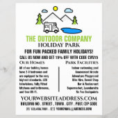 マウンテンパークホリデーパーク広告ズ チラシ (正面)