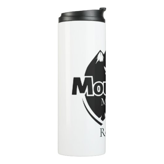 マウンテンパーソナライズされたマスター、ハイカー/バイクもしくは自転車に乗る人 タンブラー (回転左)