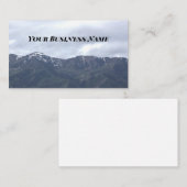 マウンテンビジネスカード 名刺 (正面/裏面)