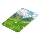 マウンテンビューの可愛いバニー マグネット (左側)