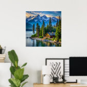 マウンテンビューアートポスター ポスター (ホームオフィス)