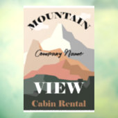 マウンテンビューキャビンレンタル ウィンドウサイン (シート3)