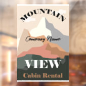 マウンテンビューキャビンレンタル ウィンドウサイン (シート2)