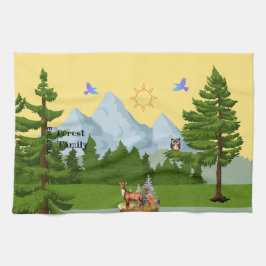 マウンテンビューピラーキャンドル キッチンタオル