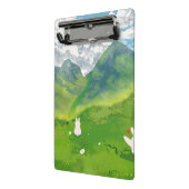 マウンテンビューミニクリップボードの可愛いバニー ミニクリップボード (アングル2)