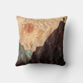 マウンテンビュー抽象芸術 クッション (裏面)