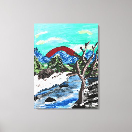 マウンテンビュー キャンバスプリント (正面)