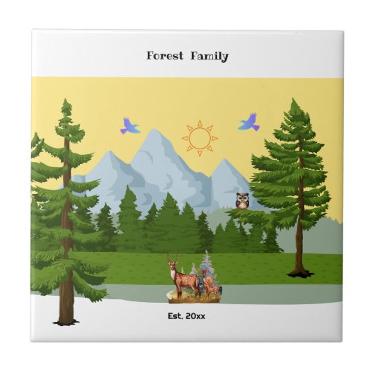 マウンテンビュー タイル (正面)