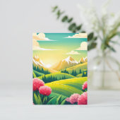 マウンテンビュー、ポストクロッシング ポストカード (スタンド正面)