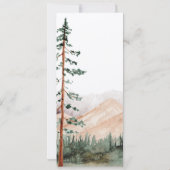 マウンテンビュー メニュー 招待状 (裏面)