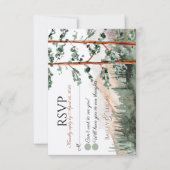 マウンテンビュー 出席確認カード 招待状 (正面)