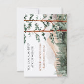 マウンテンビュー 出席確認カード 招待状 (裏面)