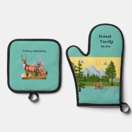 マウンテンビュー 鍋つかみ&鍋敷きセット