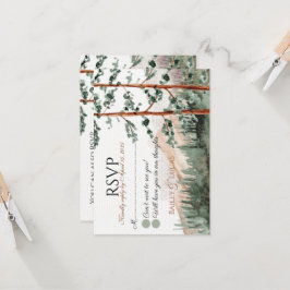 マウンテンビューRSVPカード 招待状