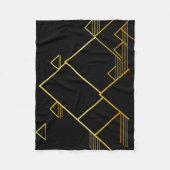 マウンテンピークミニマリズム フリースブランケット (正面)