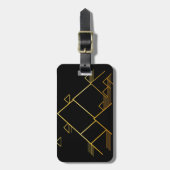 マウンテンピークミニマリズム ラゲッジタグ (正面縦)