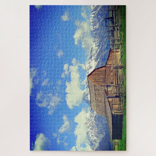 マウンテンファームハウス ジグソーパズル (縦)