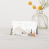 マウンテンフォレストパイン プレイスカード (正面)