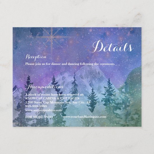 マウンテンフォレストパラダイス エンクロージャーカード (正面)