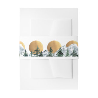 マウンテンフォレストパラダイス 招待状ベリーバンド