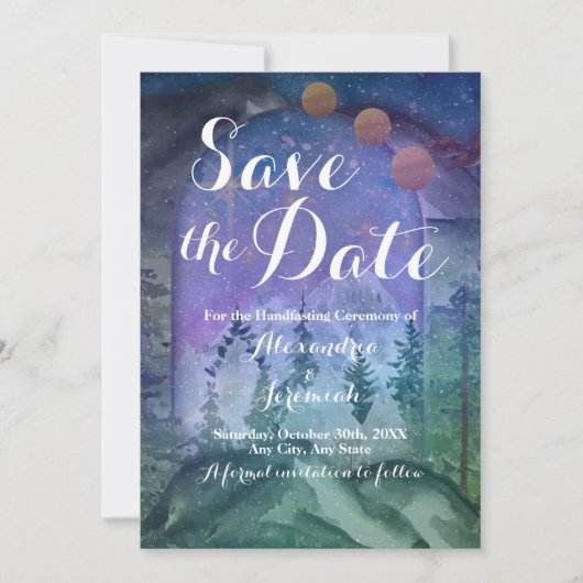 マウンテンフォレストパラダイス 招待状 (正面)