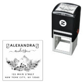 マウンテンフォレストパーソナルエレガント差出人住所 セルフインキングスタンプ (インサイチュ)