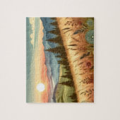 マウンテンフォレストヒルズカントリーボホ自然 ジグソーパズル (縦)