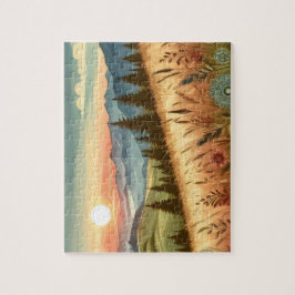 マウンテンフォレストヒルズカントリーボホ自然 ジグソーパズル