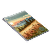 マウンテンフォレストヒルズカントリーボホ自然 ノートブック (右側)