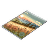 マウンテンフォレストヒルズカントリーボホ自然 ノートブック (左側)