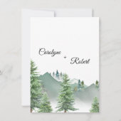 マウンテンフォレ結婚スト詳細 招待状 (裏面)