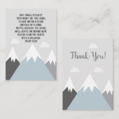 マウンテンブックリクエストカードアドベンチャー待ち エンクロージャーカード (正面/裏面)