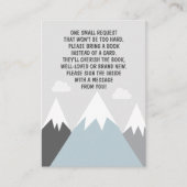 マウンテンブックリクエストカードアドベンチャー待ち エンクロージャーカード (正面)