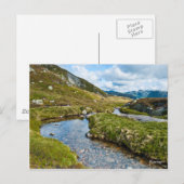 マウンテンブルック写真はがき。ノルウェー ポストカード (正面/裏面)