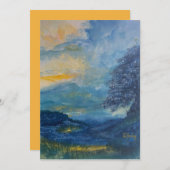 マウンテンブルース\フラットノートカード ノートカード (正面/裏面)