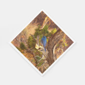 マウンテンブルーバードアットアーチズ国立公園 スタンダードランチョンナプキン (角)