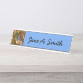 マウンテンブルーバードアットアーチズ国立公園 デスクネームプレート (正面)