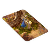 マウンテンブルーバードアットアーチズ国立公園 マグネット (右側)