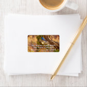 マウンテンブルーバードアットアーチズ国立公園 ラベル (インサイチュ)