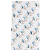 マウンテンブルーバードオン桜ブランチ スモールペーパーバッグ (正面)