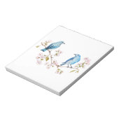 マウンテンブルーバードオン桜ブランチ ノートパッド (回転)