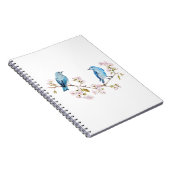 マウンテンブルーバードオン桜ブランチ ノートブック (右側)