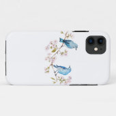 マウンテンブルーバードオン桜ブランチ Case-Mate iPhoneケース (裏面(横))