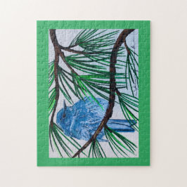 マウンテンブルーバードパズル ジグソーパズル