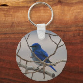 マウンテンブルーバード キーホルダー (正面)