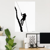 マウンテンプリント ポスター (ホームオフィス)