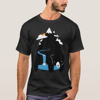 マウンテンベアの友達 Tシャツ